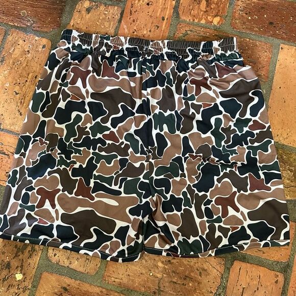 Camo camouflage pull on shorts 2 pair - Picture 5 of 7